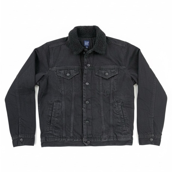 2/$35 GAP Men's Charcoal Denim Jacket - Picture 1 of 1